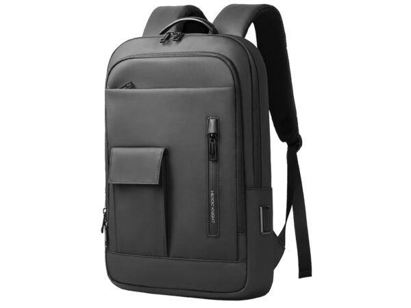 HEROIC KNIGHT Slim Business Backpack With USB Charging Port Lightweight Travel Backpacks
