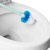 Toilet Brush Replacement Head White Blue