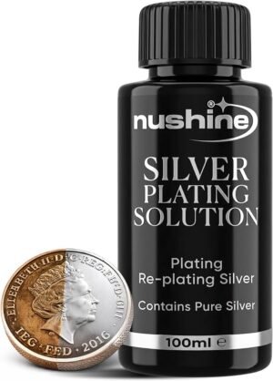 Permanently Plate Pure Silver onto Worn Silver Brass Copper and Bronze