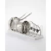 Adjustable Lid Pan Organizer Kitchen Drawer Storage Shelf Rack One Size White
