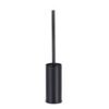 Stainless Steel 304 Rubber Painted Black Toilet Brush Cleaning Tool Holder with Toilet Brush