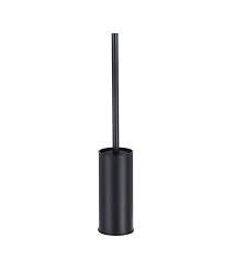 Stainless Steel 304 Rubber Painted Black Toilet Brush Cleaning Tool Holder with Toilet Brush